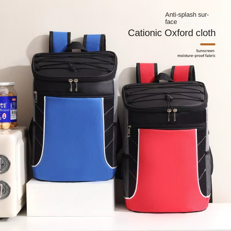 2025 nouveau sac à dos grande capacité isolation thermique sac de glace en plein air pique-nique épaule sac à dos grandes boissons de bière sacs isothermes