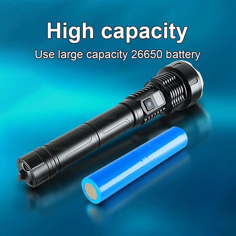Lampe torche la plus puissante 48000000LM