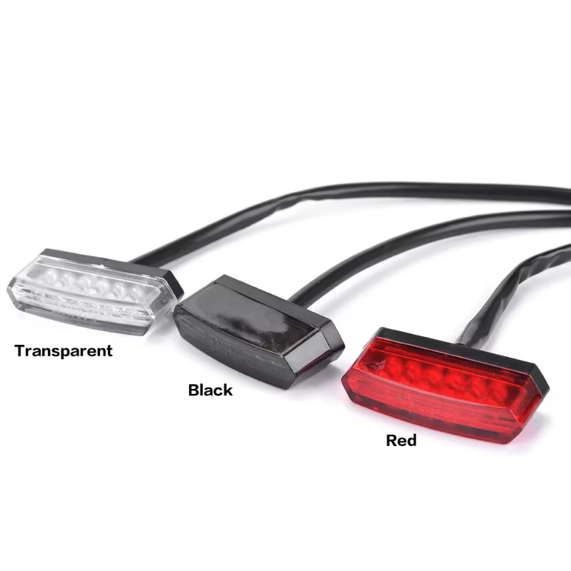 Lumière LED de Plaque d'Immatriculation, Planner, enquêter Arrière de Frein, Clignotant, Pit Bike, Universel, Stop Arrière, Lampe Décorative de Moto