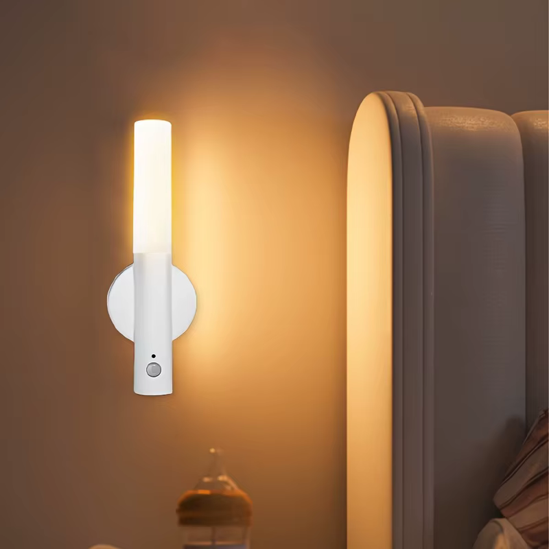 Applique murale magnétique LED avec capteur corporel, torche Portable pour intérieur, escalier, porche, salle, décoration d'ambiance, veilleuses