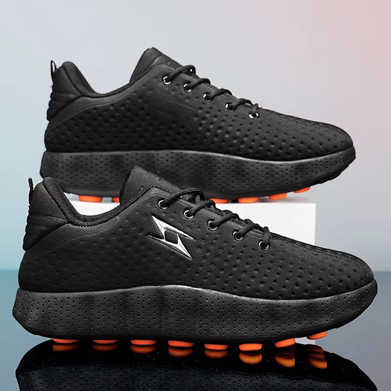 Chaussures de course confortables pour hommes, respirantes, à semelle épaisse, antidérapantes, chaussures de sport décontractées, baskets de marche en plein air pour hommes