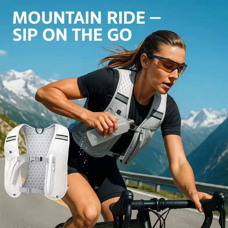 Sac à dos d'hydratation léger pour les sports de plein air - Porte-eau ergonomique pour la course à pied, le cyclisme, la marche et le kayak