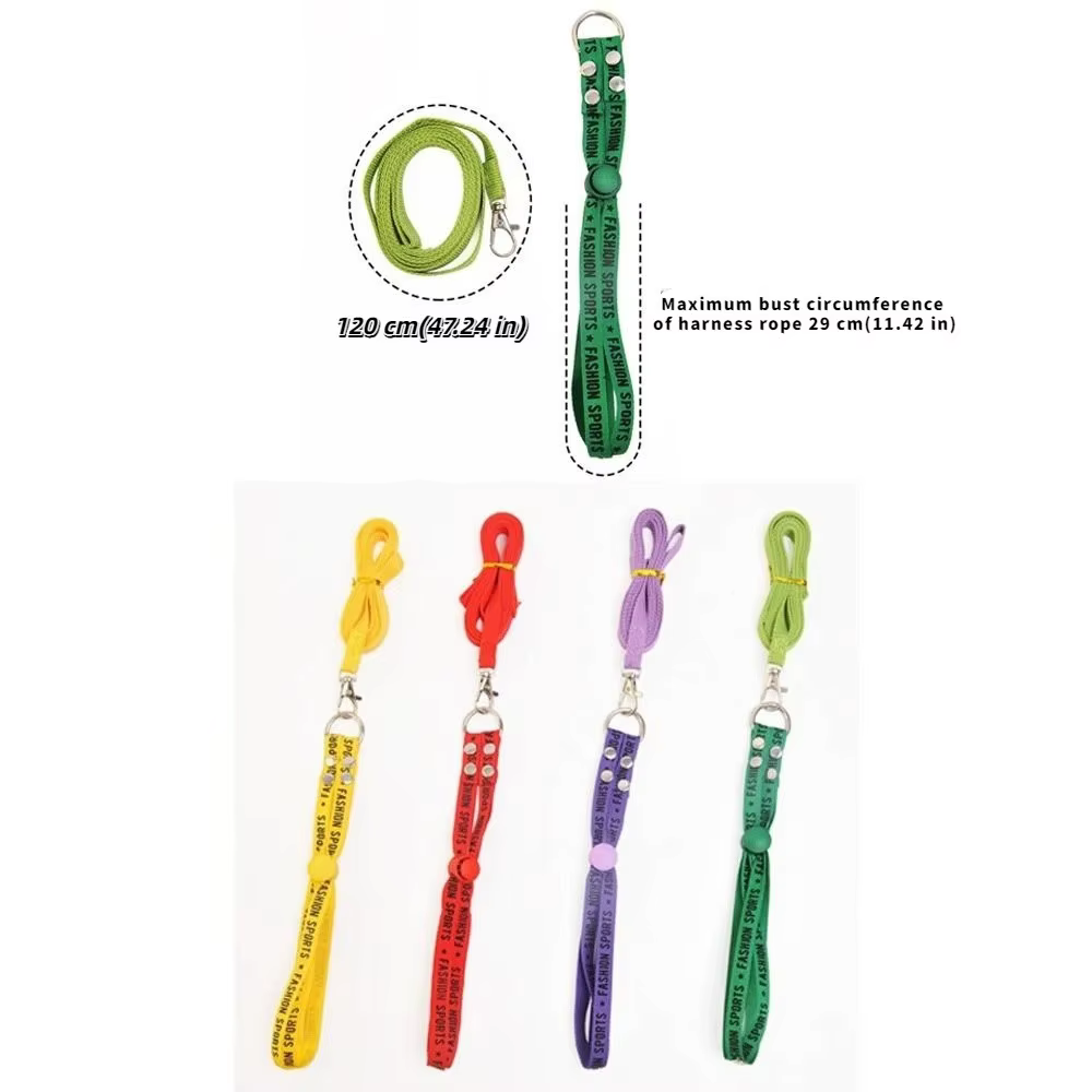 Harnais et laisse pour furets, portable, réglable, anti-évasion, confortable, en corde douce anti-perte, pour le transport