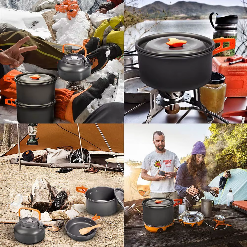 Kit d'ustensiles de cuisine de Camping