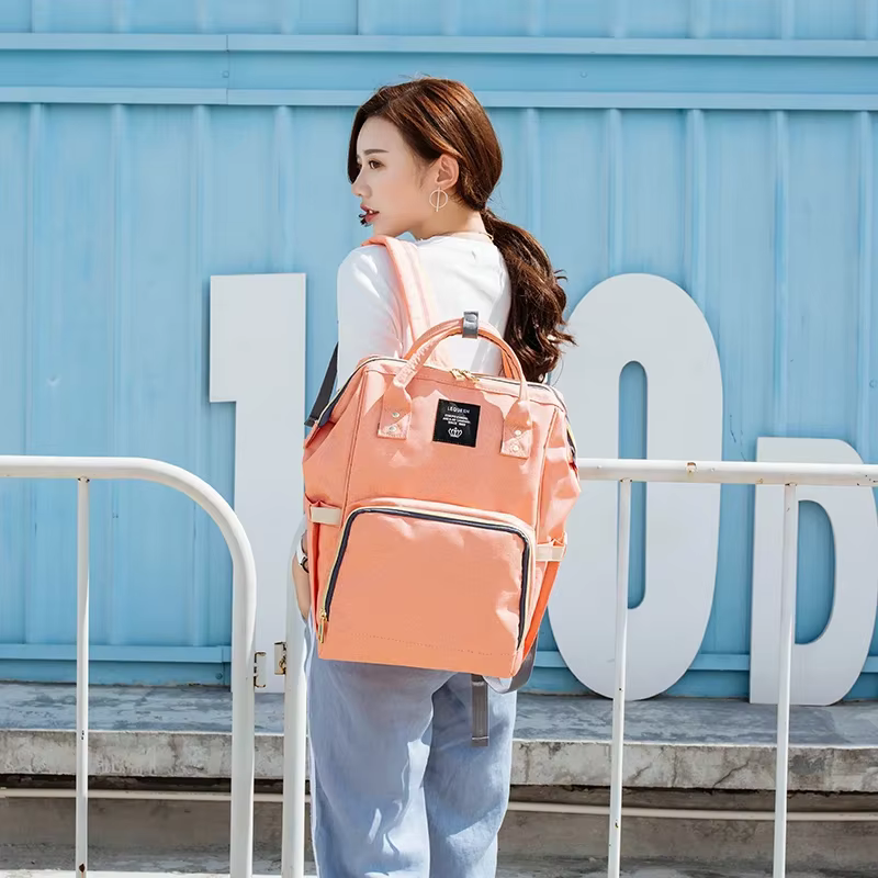 Lequeen MUNIALTER-Sac à couches pour bébé, sac à dos à langer, sac de poussette de grande capacité, sac à dos de voyage pour les soins de bébé