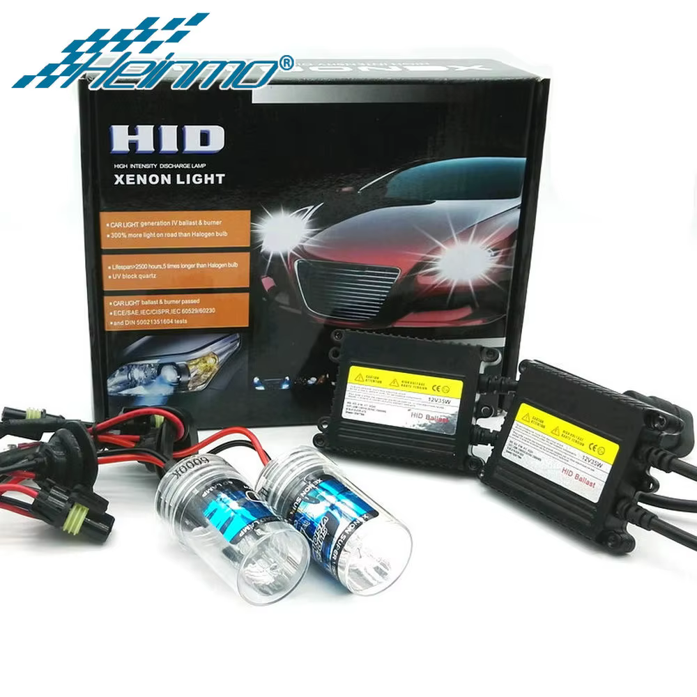 XENON HID KIT phare lampe mince DC BALLAST ampoules H7 H3 H7 H8 H9 H11 35W 9005 9006 4300K 5000K 6000K 8000K 10000K