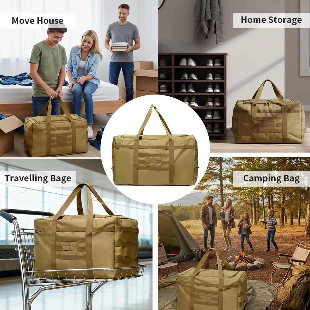 Grand sac de sport (capacité 60L/90L en option) - Pour le chargement des équipements