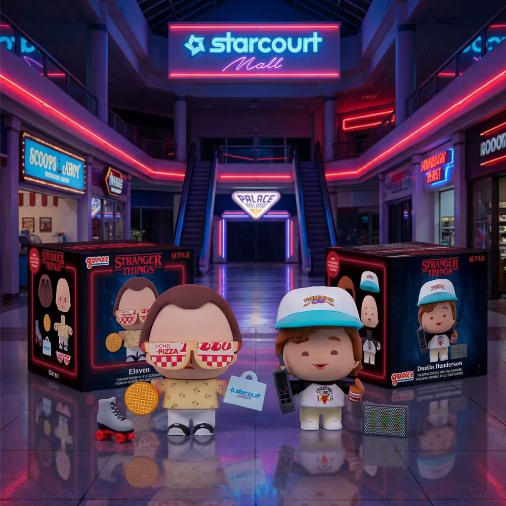 Gommes fantaisie officielles Stranger Things, 1 pièce, design de dessin animé mignon, souples et résistantes à la casse, fournitures d'écriture et de dessin