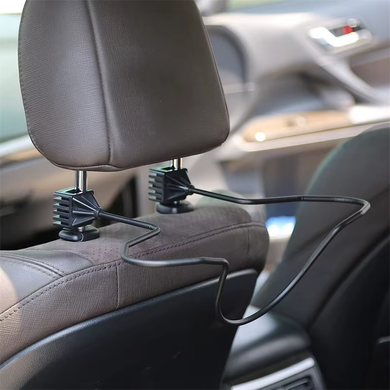 Support de rangement pour chapeaux de voiture en acier inoxydable