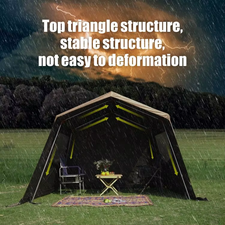 Tente de glamping exquise
