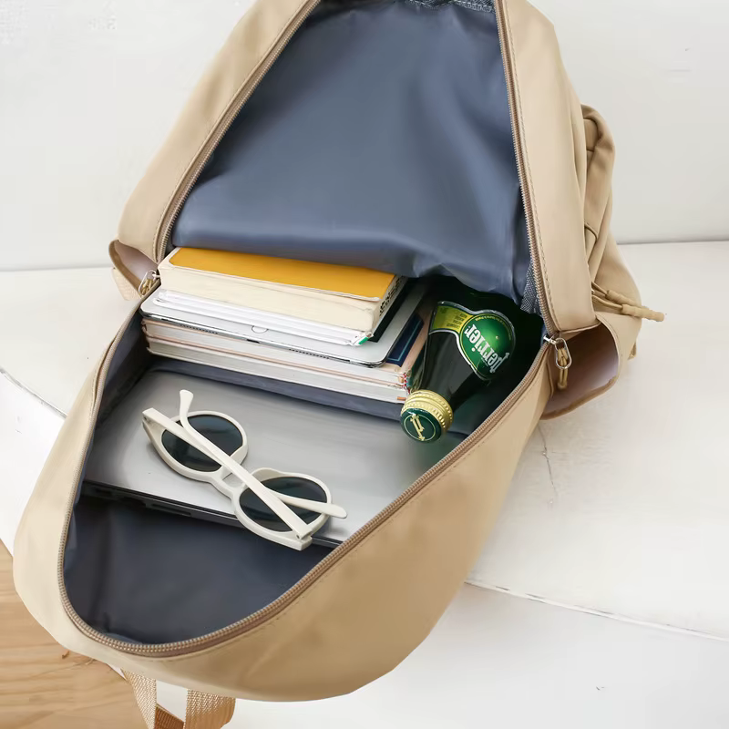 Sac à dos minimaliste à la mode pour femmes sac à dos d'étudiant de grande capacité sacs d'école à la mode Sac à dos décontracté sacs à dos mignons Sac