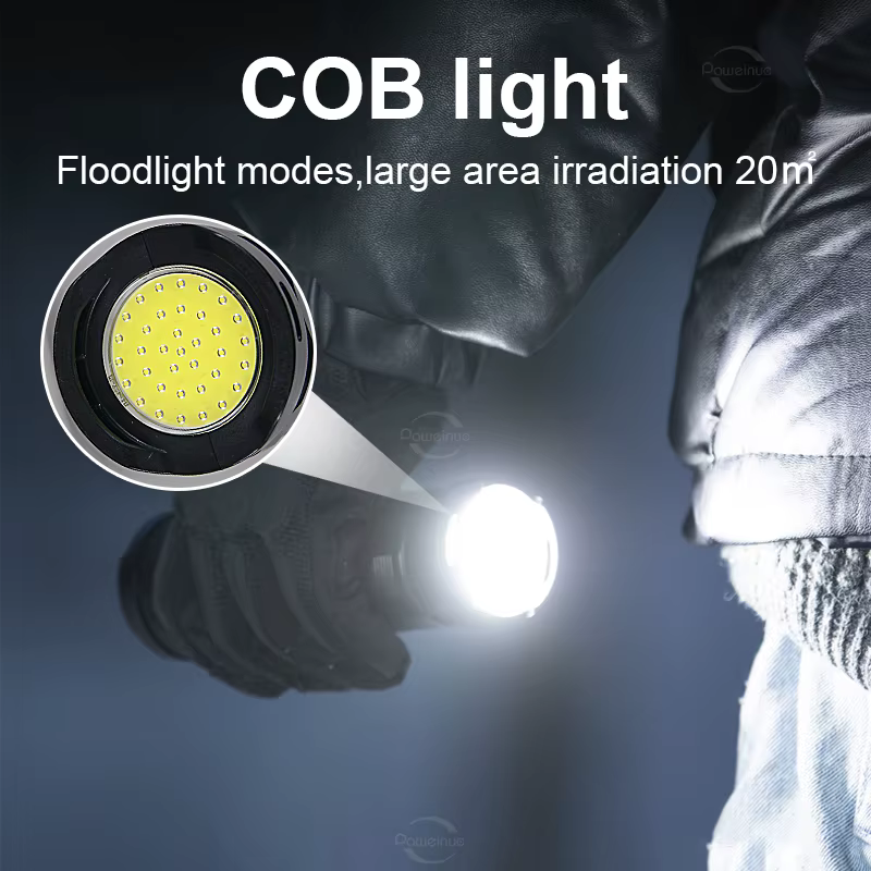 200000000LM lampe de poche LED la plus puissante 1500W lampes