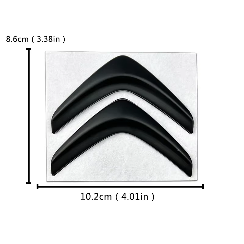 Accessoires d'emblème de capot avant de voiture en métal, pour citroën C4 c-elysee Picasso C3 C5 C1 DS3 DS5 DS4 Jumper Xsara Nemo Sega c-quatre