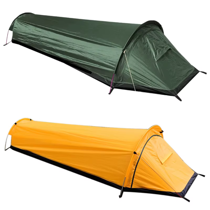Tente de camping en plein air, sac de couchage, léger, simple, hypothèque