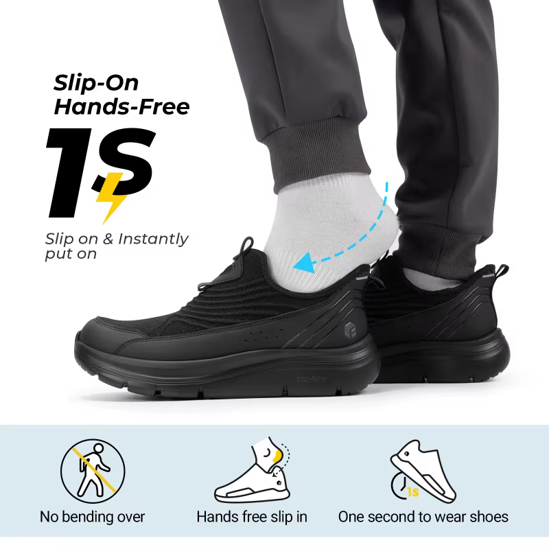 Chaussures de marche larges pour hommes