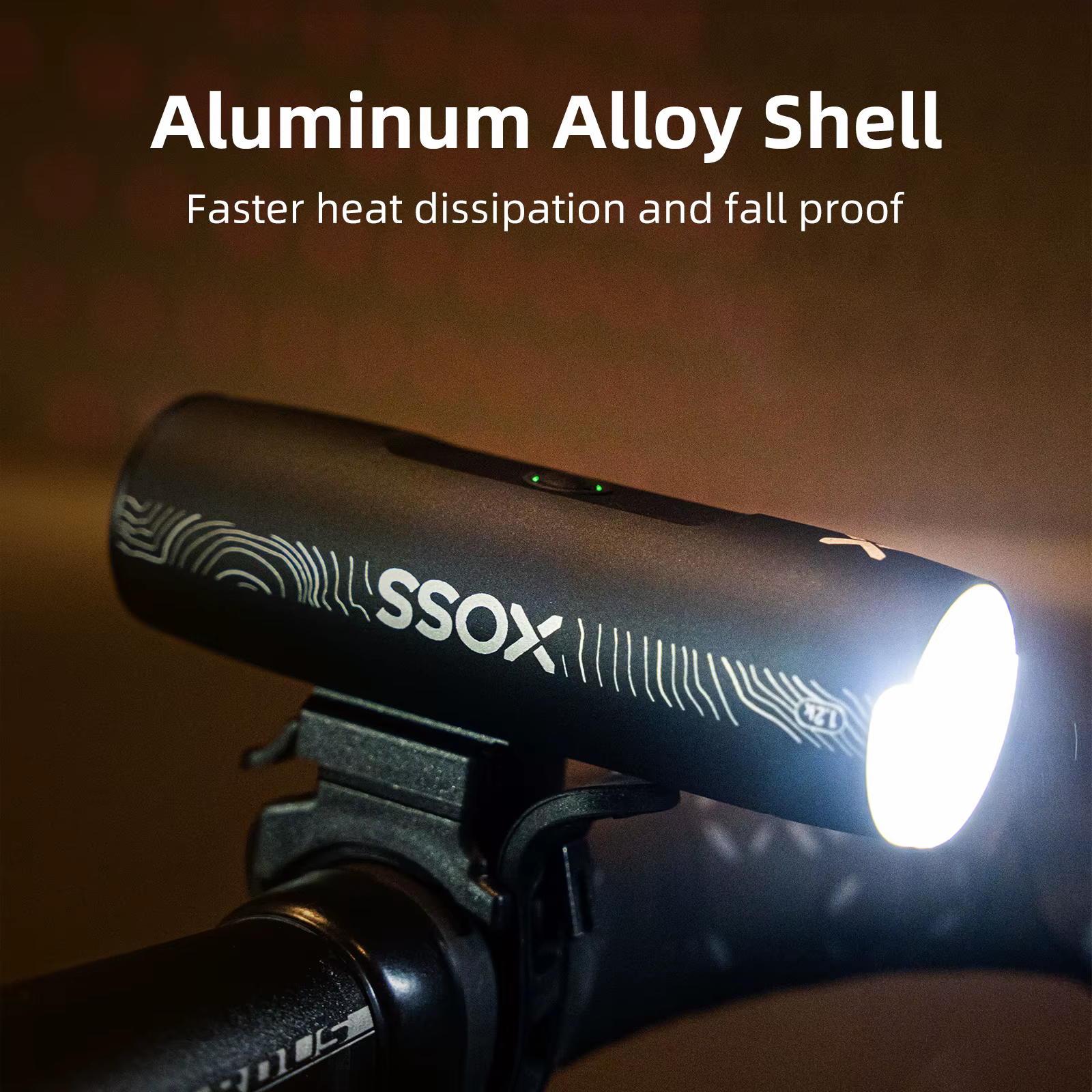 XOSS 200-3000 Lm vélo lumière XL1200 phare étanche Rechargeable avant lampe