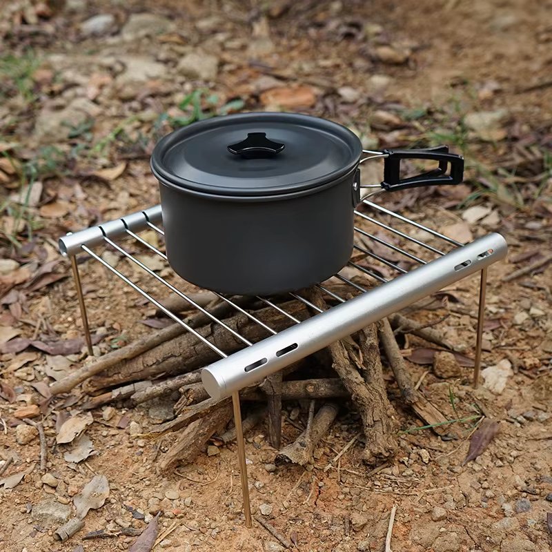 Mini barbecue de poche portable en acier inoxydable