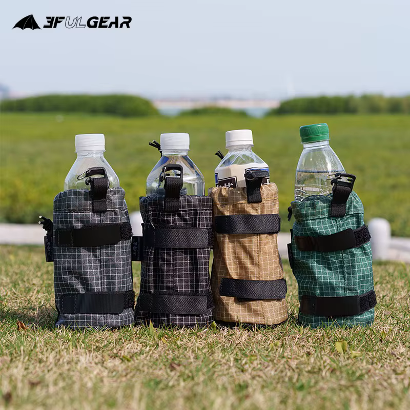 3F UL Gear sac de bouteille d'eau de voyage en plein air ultraléger Portable bandoulière couverture sac à dos accessoires