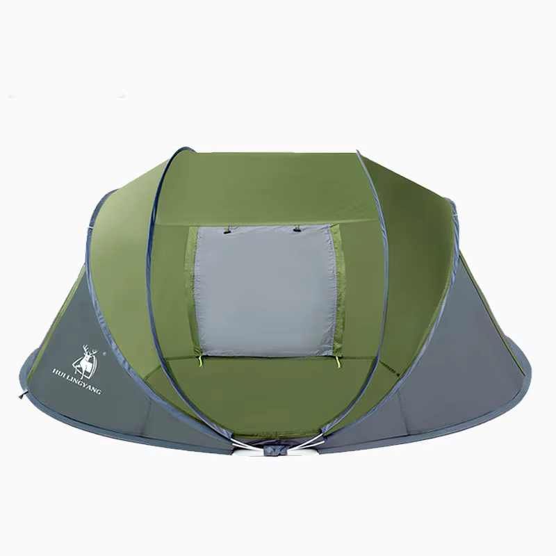 HUI LING YANG-Tente Pop-Up Étanche pour 3 à 4 Personnes, existent, Grand Espace, Camping en Plein Air Familial, Pergola Touristique Portable