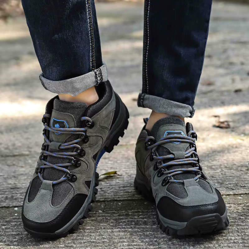 JXMHL – chaussures de randonnée en cuir suédé pour hommes