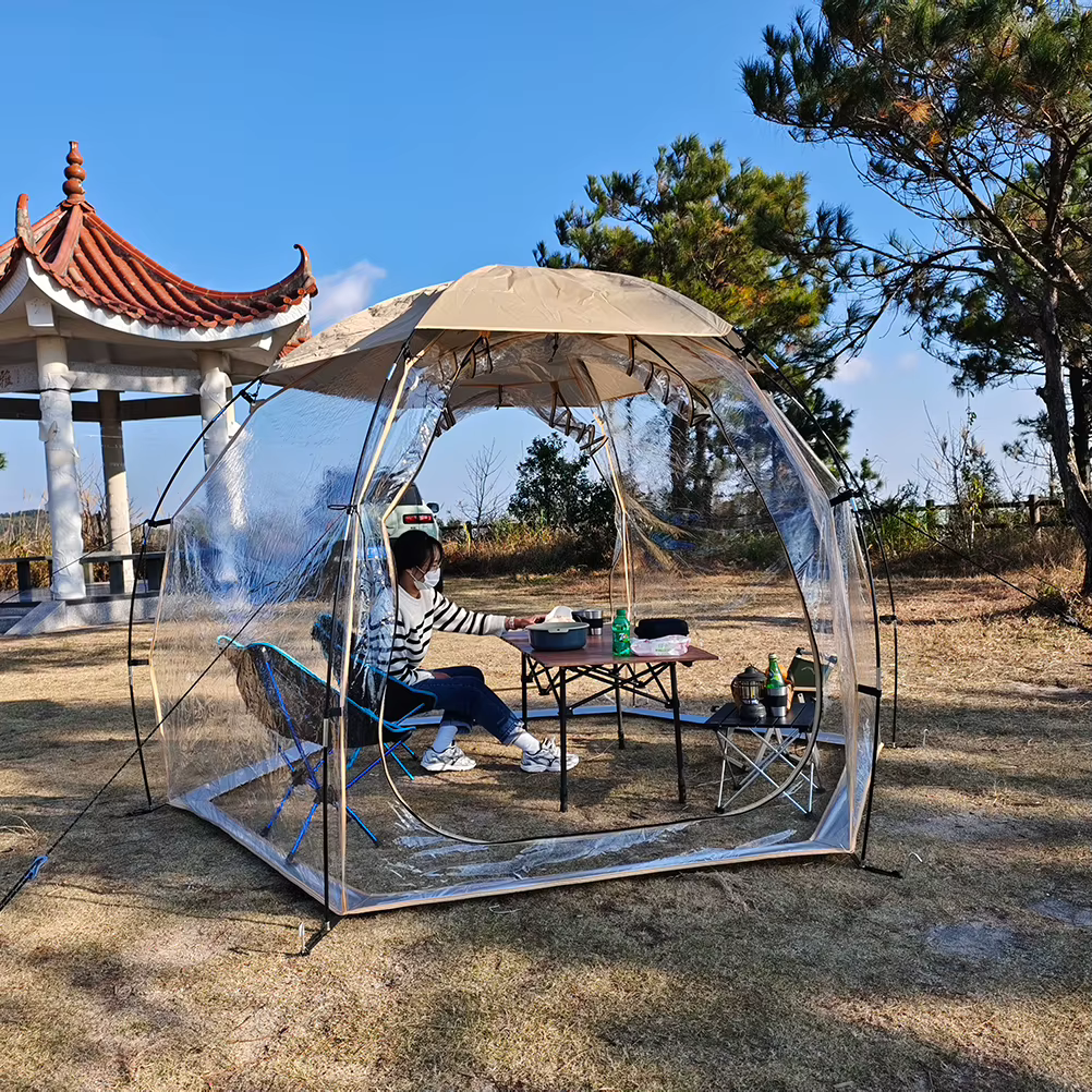 Tente à bulles transparente Camping pique-nique Hemi