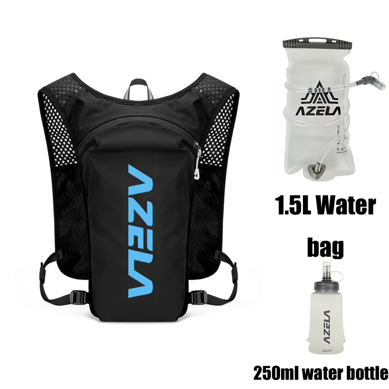 5L sac de vélo en plein air Trail course ultraléger sac à dos hydratation Jogging gilet hommes respirant Marathon