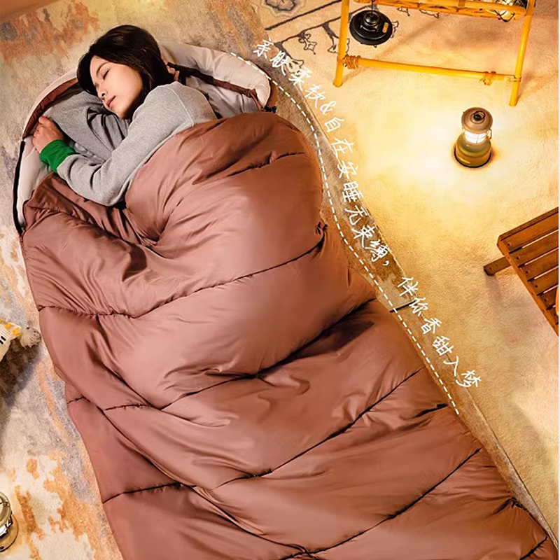 Sac de couchage simple ou double pour adulte