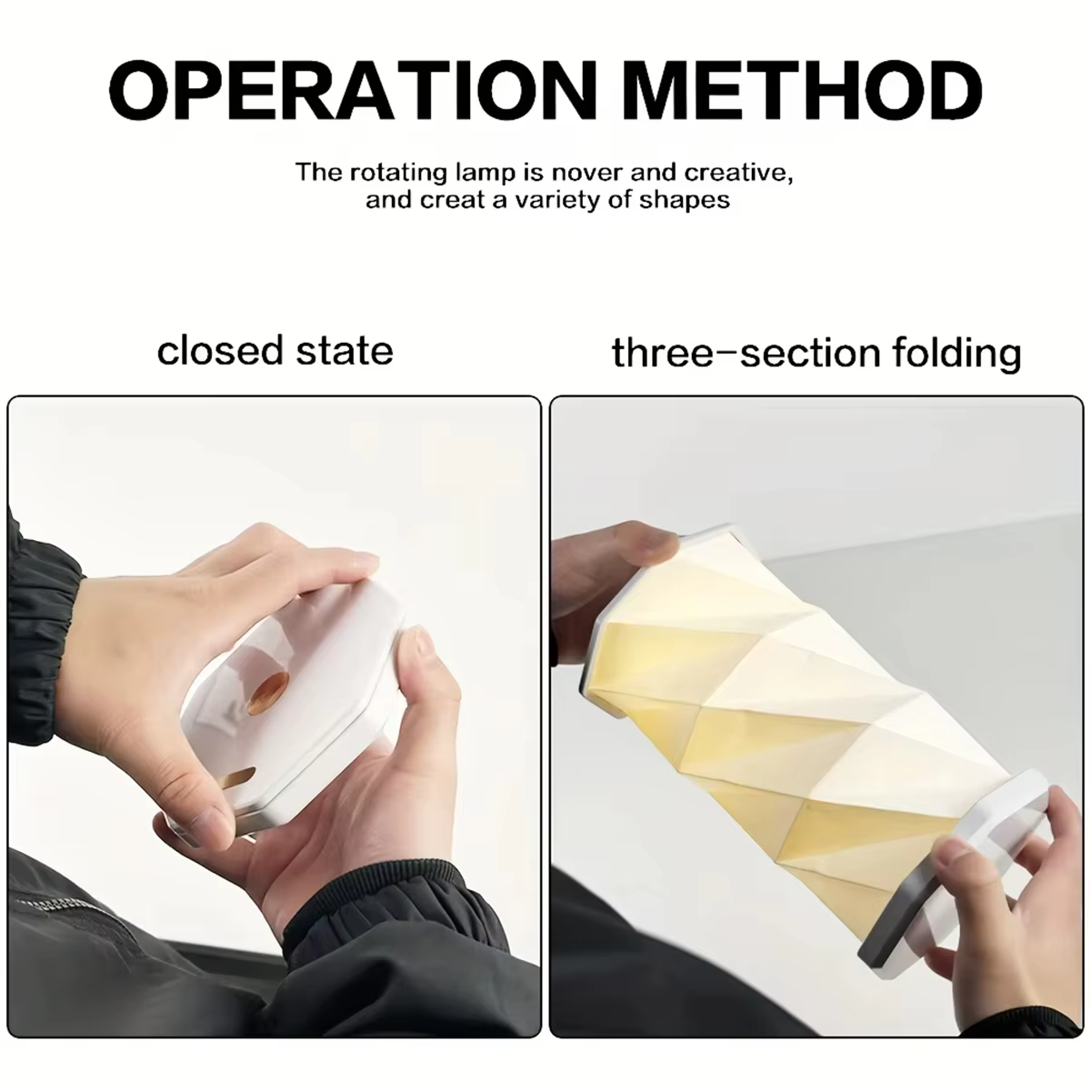 Lampe de Table pliable Portable