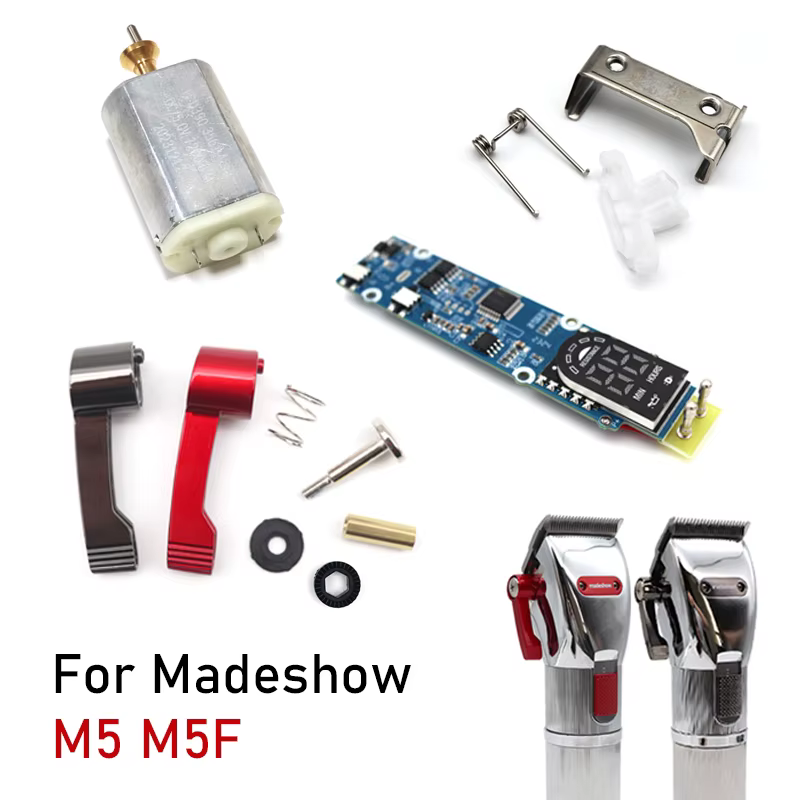 Accessoires de réparation de tondeuse à cheveux d'origine pour Madeshow M5(F)-ressort de levier