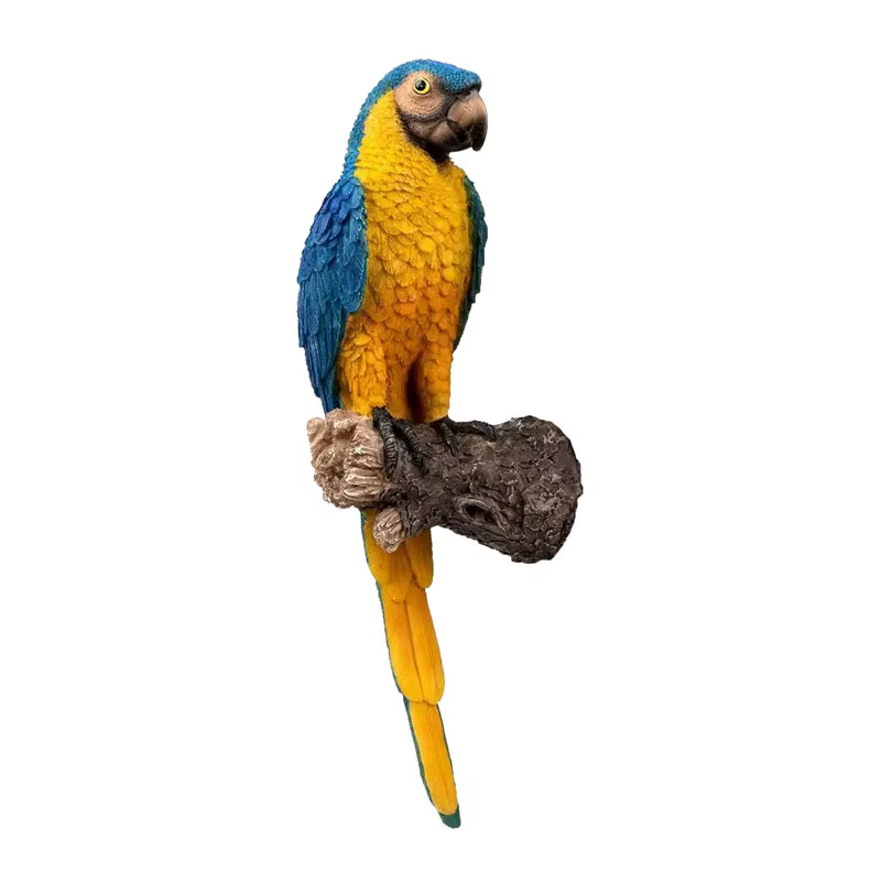 Lampes décoratives LED étanches en forme de perroquet pour aménagement paysager, idéales pour cour, jardin, pelouse – Éclairage extérieur décoratif en résine