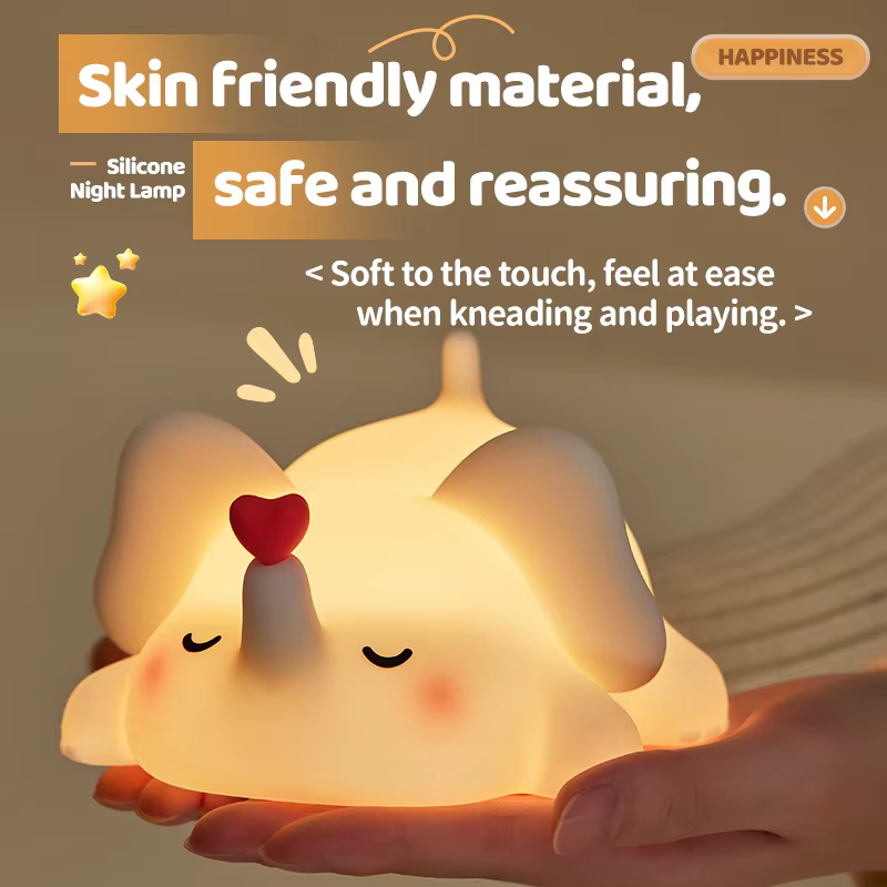 Lampe Led en forme d'animal mignon