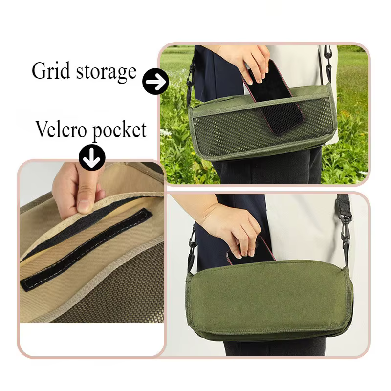Tabouret pliant léger et portable avec sac de transport