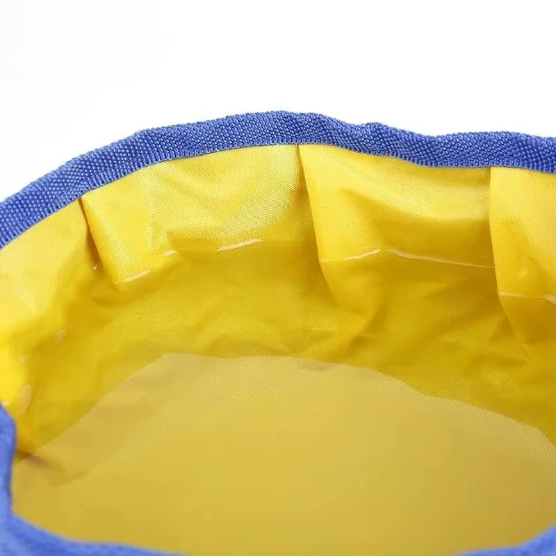 Récipient à boire pliable pour chien, grand Volume, bol d'eau pour chien, sac de stockage des aliments, randonnée en plein air voyage, bol pliant pour animaux de compagnie 1100ML
