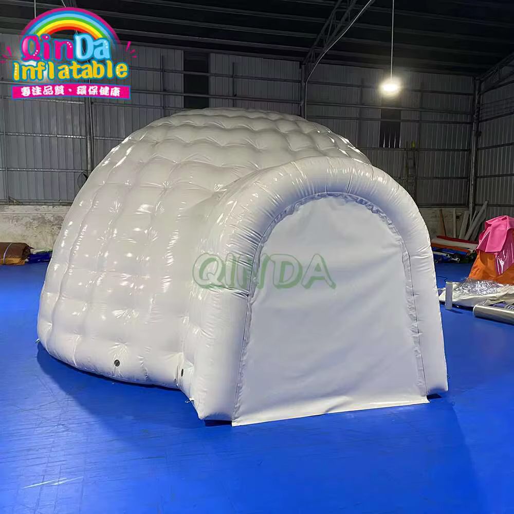 Grande tente gonflable imperméable de dôme d'air de construction