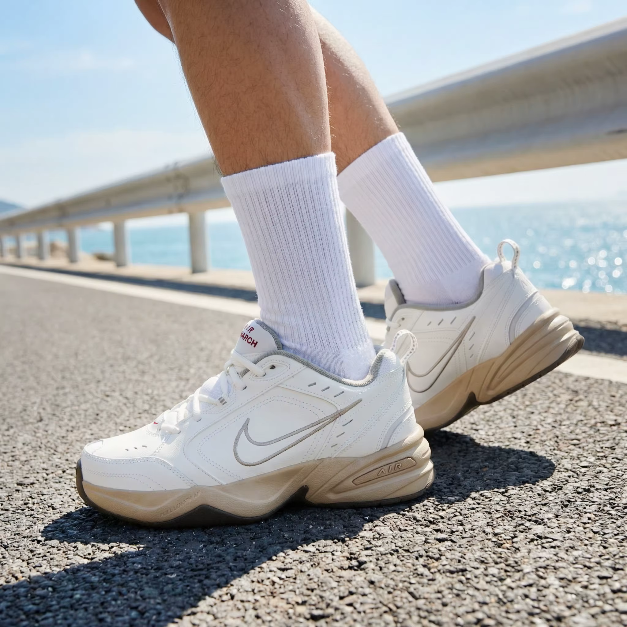 Nike – chaussures de sport légères Air Monarch Iv pour hommes, chaussures de course respirantes et amortissantes