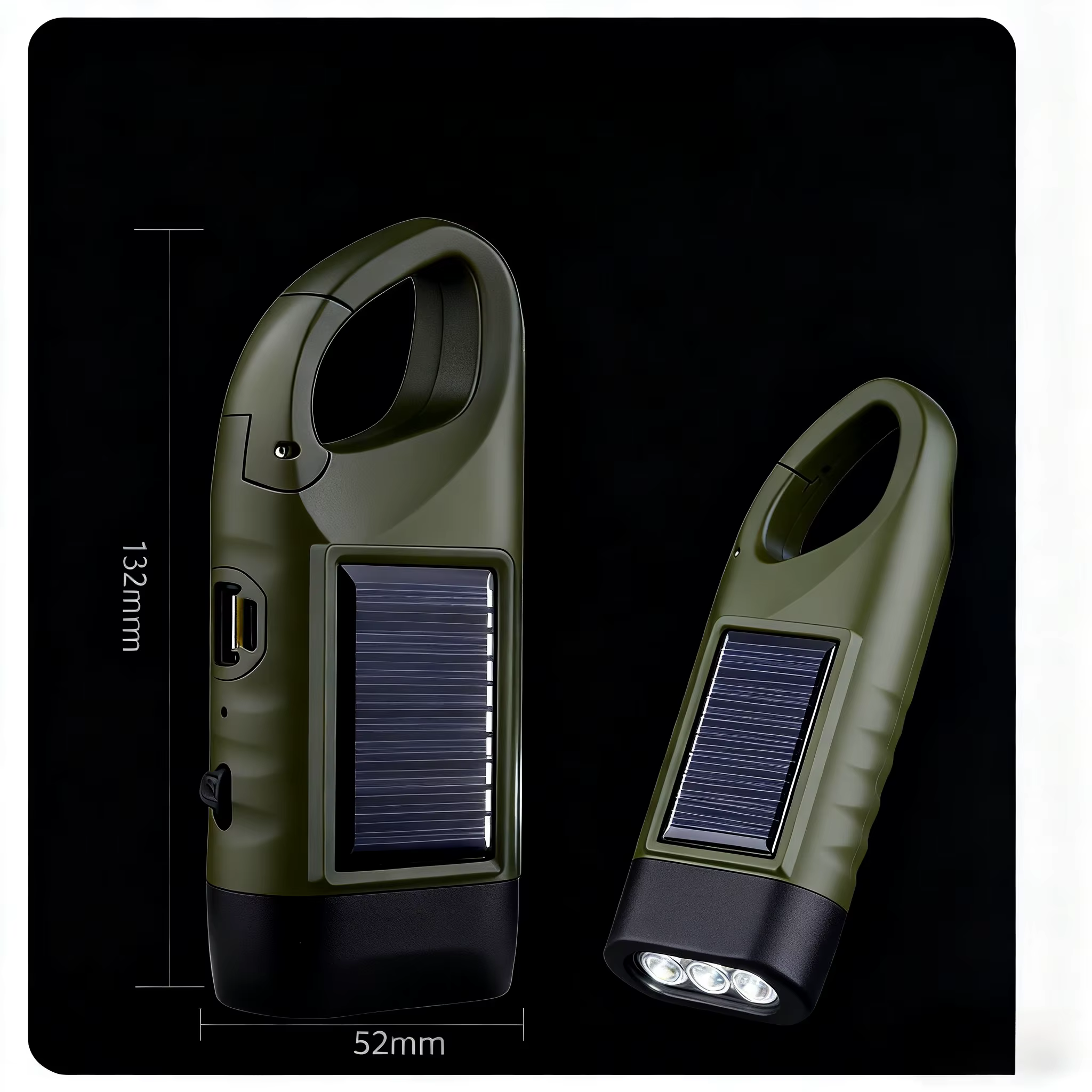 Lampes de poche solaires Led