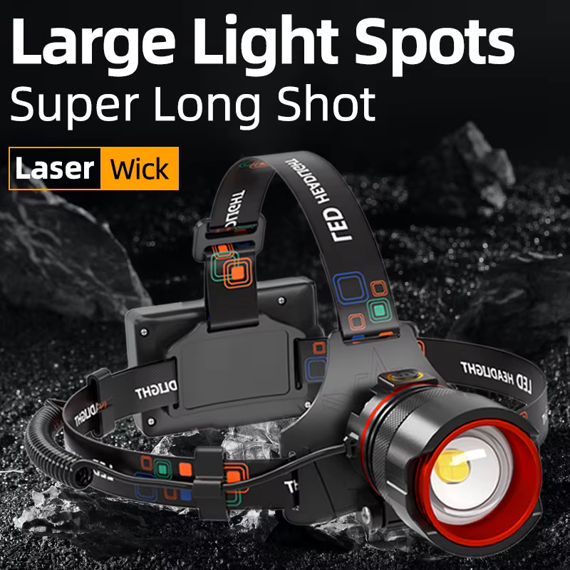 Lampe frontale LED ultra-lumineuse