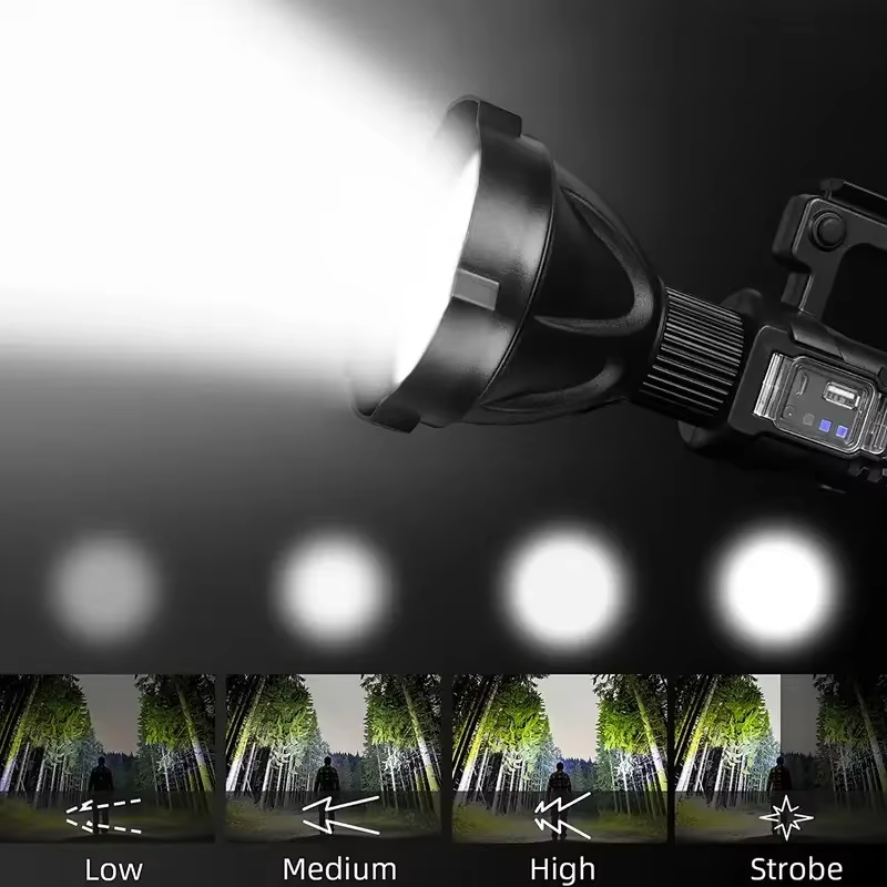 1500000 Lampe de poche LED puissante et Portable
