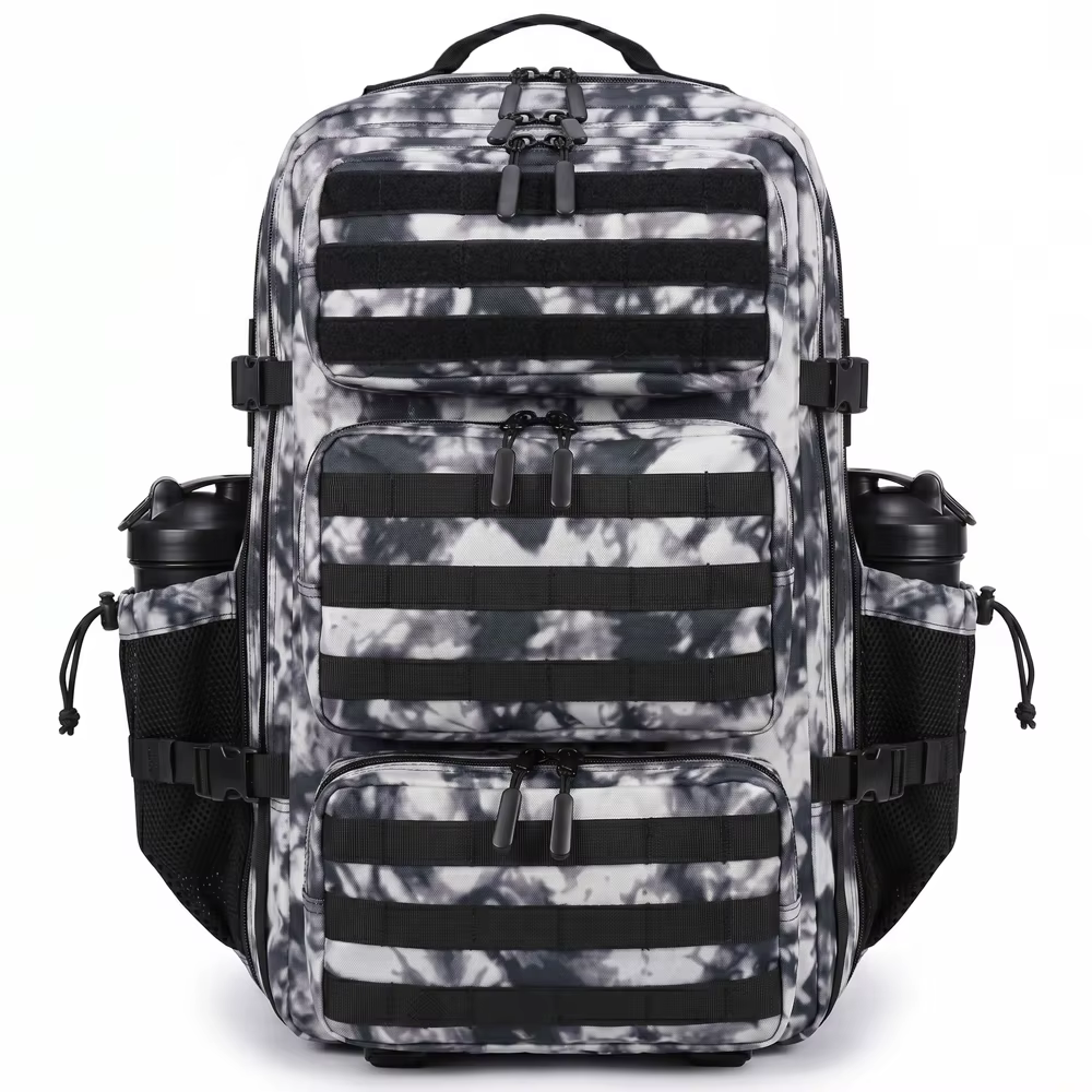 Sac à dos tactique 60L pour hommes, sac de sport imperméable pour voyage, randonnée, camping militaire, chasse, survie