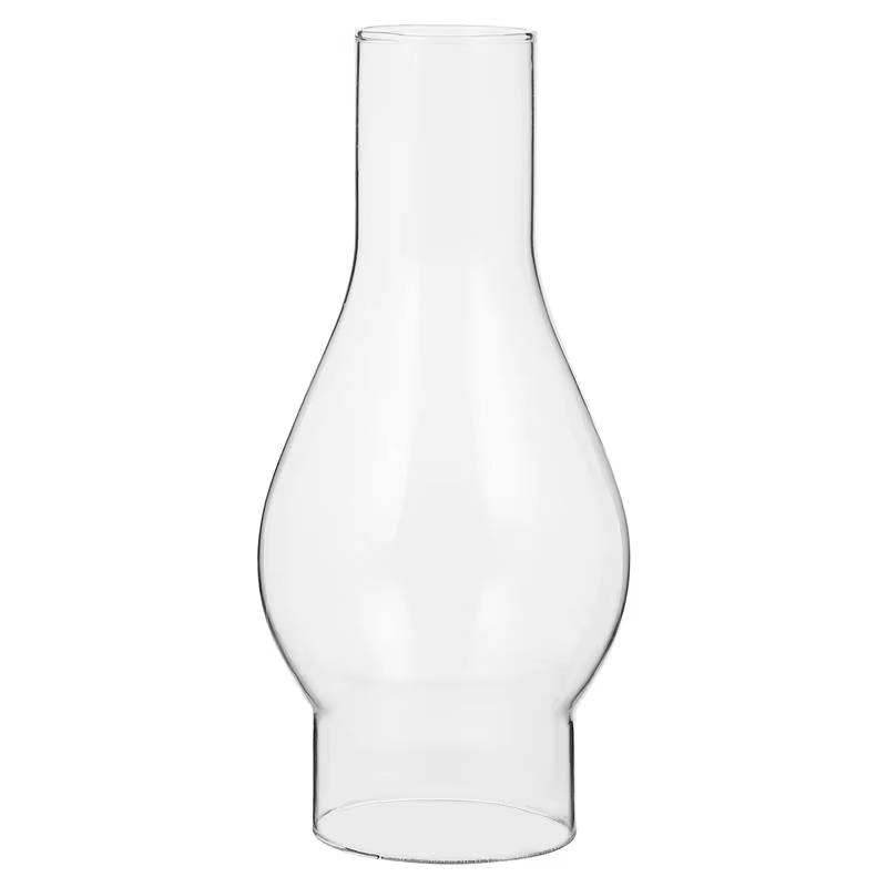 Abat-jour à kérosène en verre clair