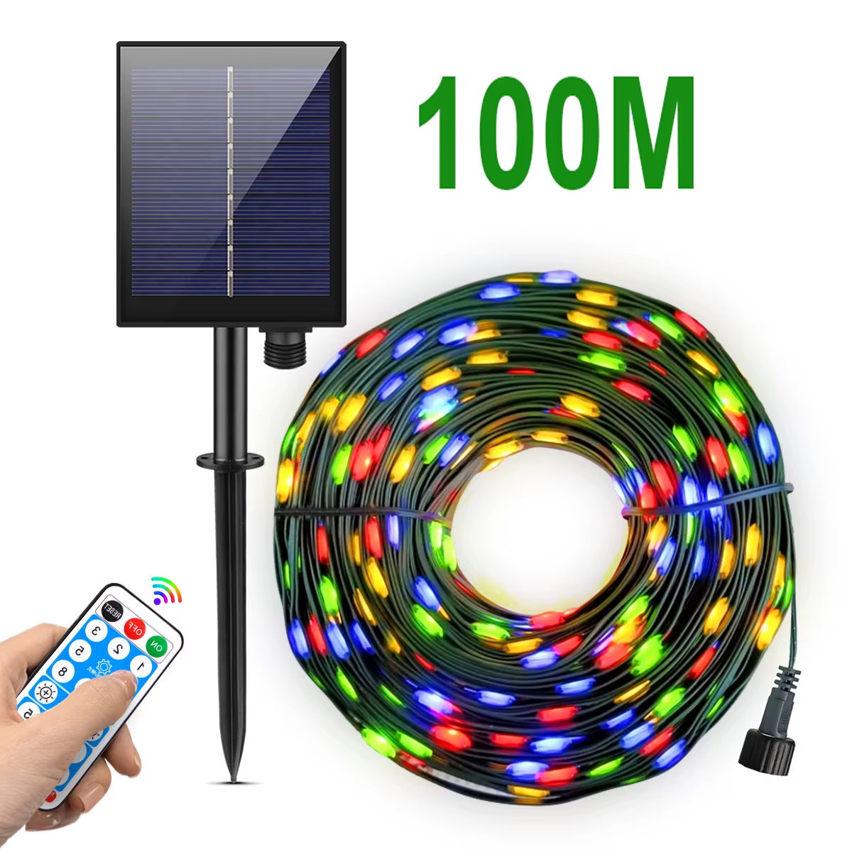 Lampe solaire d'extérieur à LED