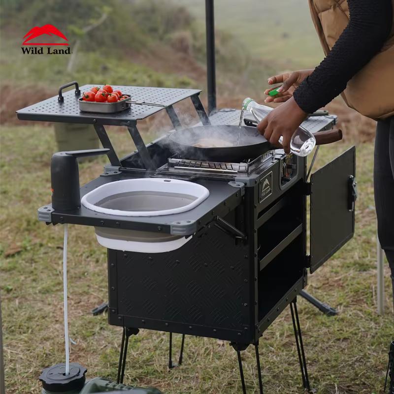Ensemble de cuisine de Camping en plein air