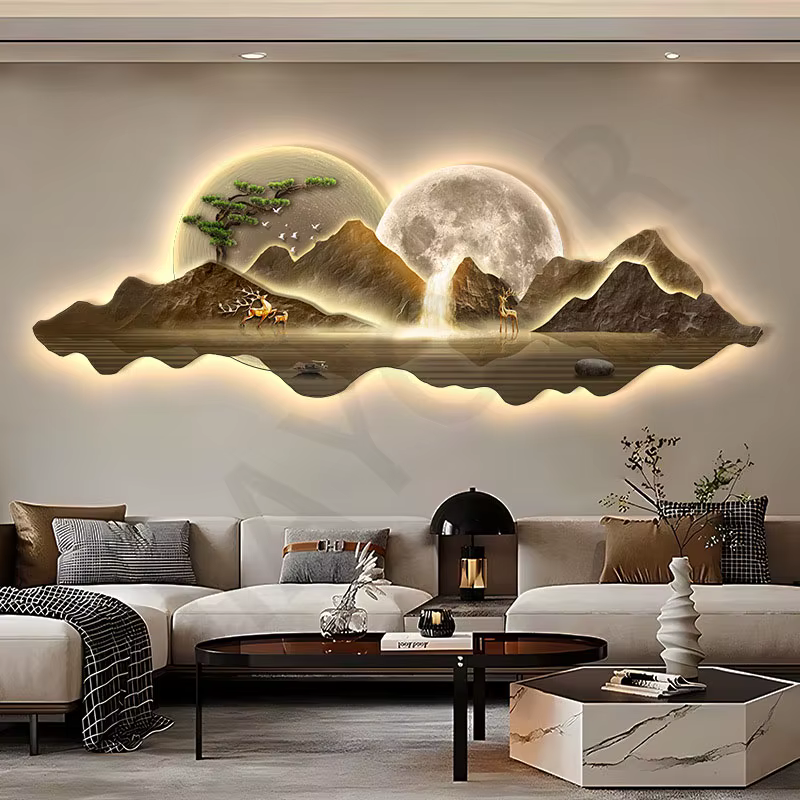 Applique Murale Moderne Nordique pour Entrée