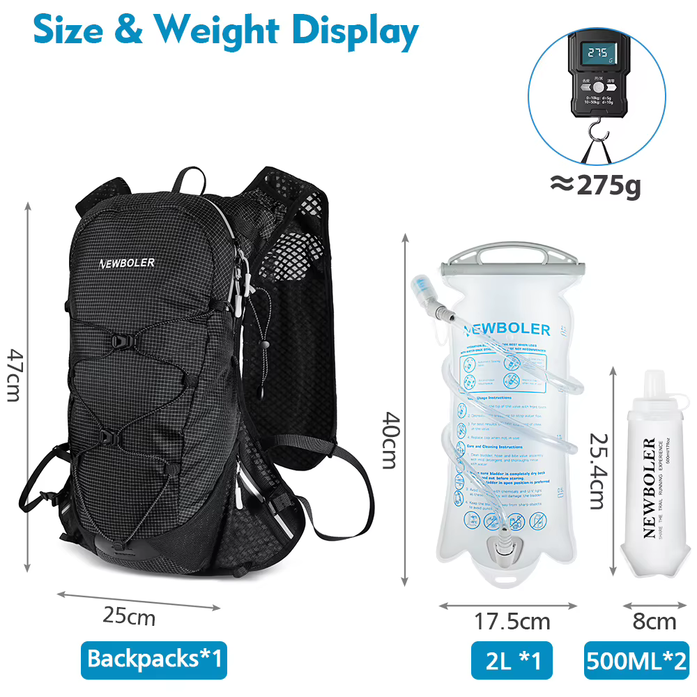 Sac à dos d'alpinisme 15 litres