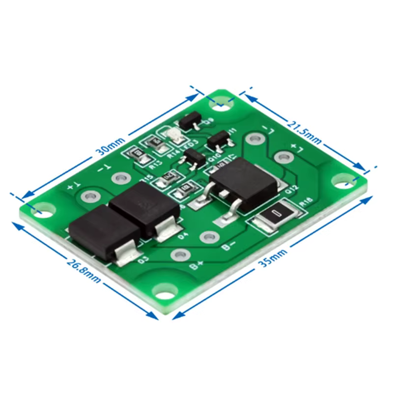 Carte de contrôleur de lumière solaire, marche/arrêt automatique et chargeur de batterie pour Batteries au Lithium et au plomb 3-24V, Module de lampe de jardin et de pelouse