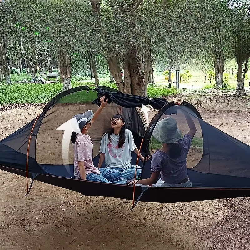 Tente d'arbre pour 2-3 personnes avec tropicale