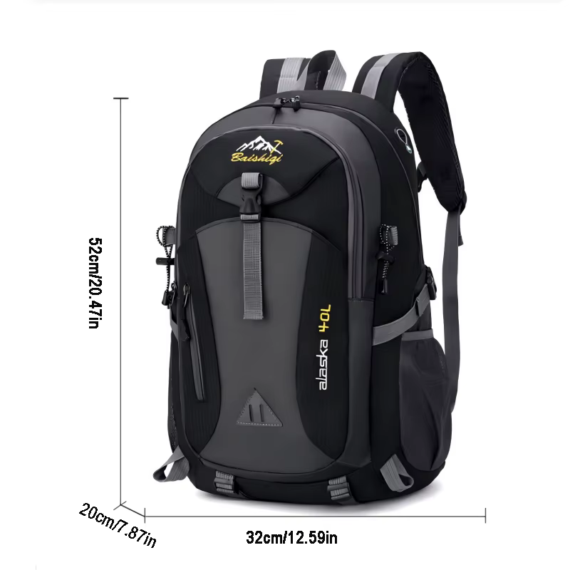 40L randonnée sac à dos voyage sac à dos pour hommes femmes Camping étanche en plein air