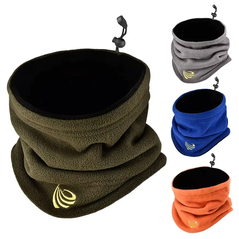 Hiver Camping polaire cou Ski Tube écharpe Snowboard demi-masque couverture faciale pour hommes et femmes en plein air résistant au froid col