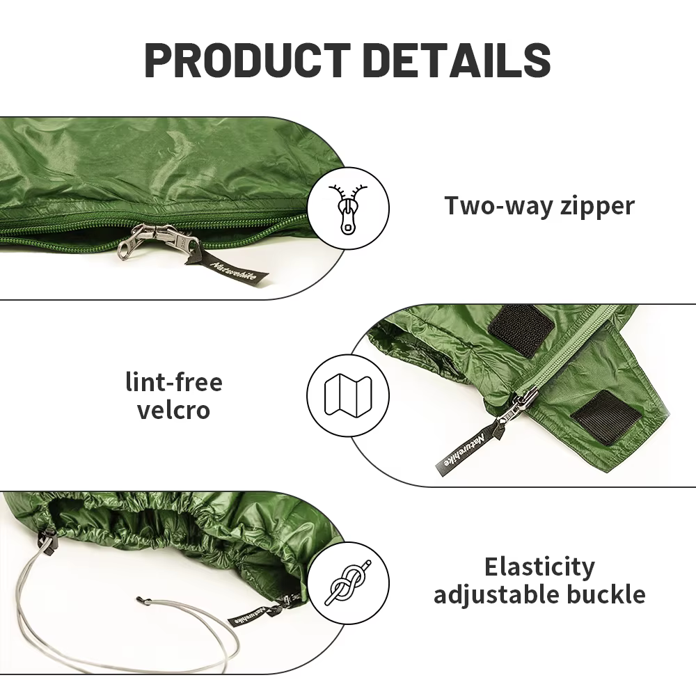 Natureifa-Sac de couchage en duvet de canard