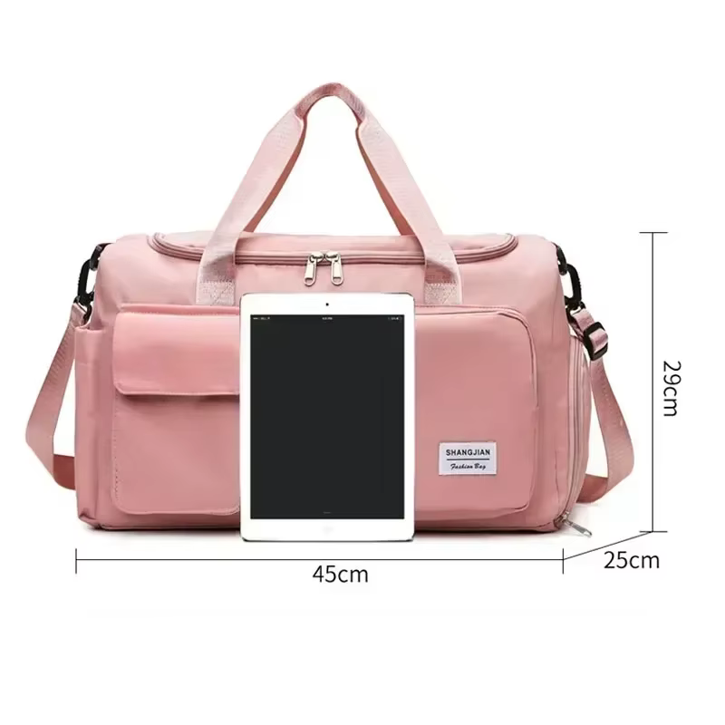 Sac de sport voyage sec humide sacs à main pour femmes femme natation épaule bandoulière Fitness sac de voyage en plein air week-end polochon